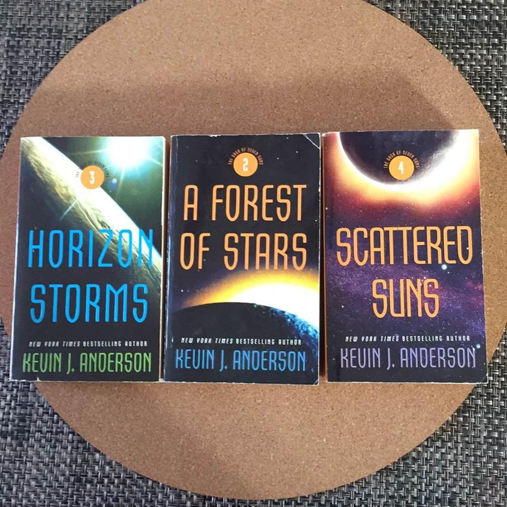 - Set the saga of seven suns books